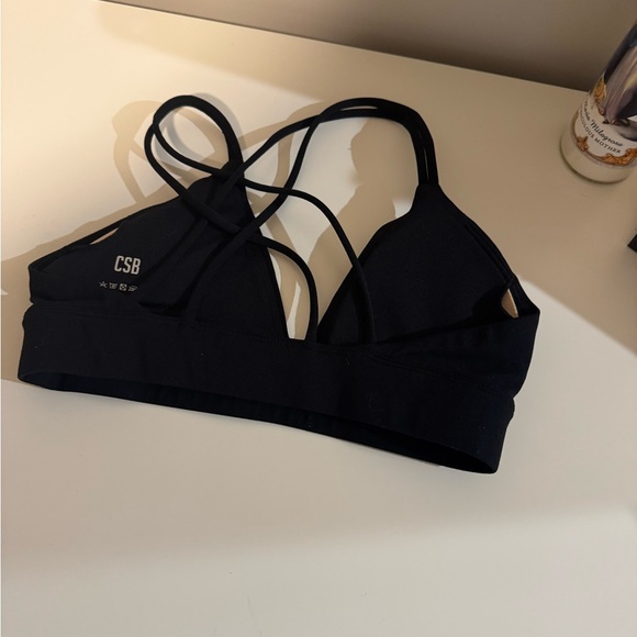 CSB Women's Black Bralette - Picture 2 of 3